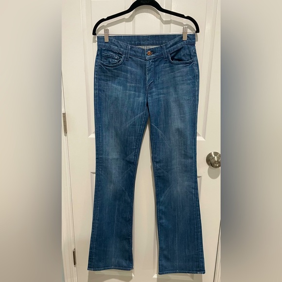 7 For All Mankind High Waist Bootcut Size 28 - Picture 5 of 7
